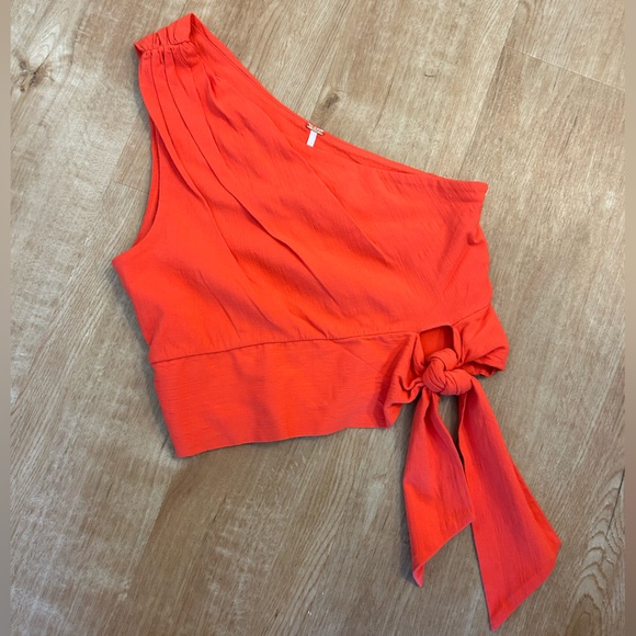 Free People one shoulder tank top size extra small - Picture 2 of 4